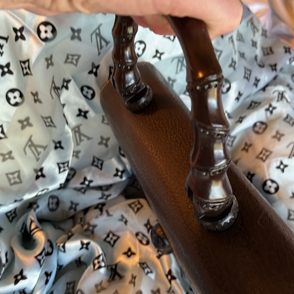 Pristine Gucci Vintage Bamboo Top Handle Bag - Picture 8 of 15